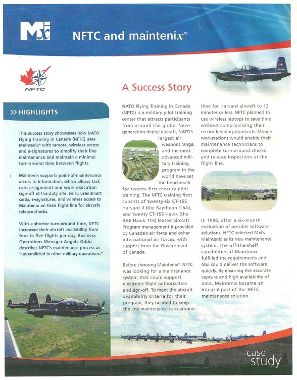 Page 1 - Case Study - NATO fighter pilot training centre